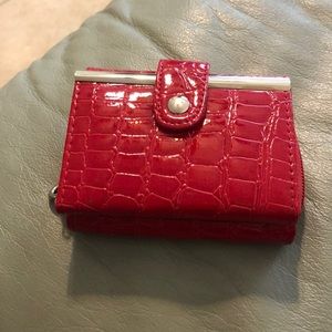 Small Red Wallet